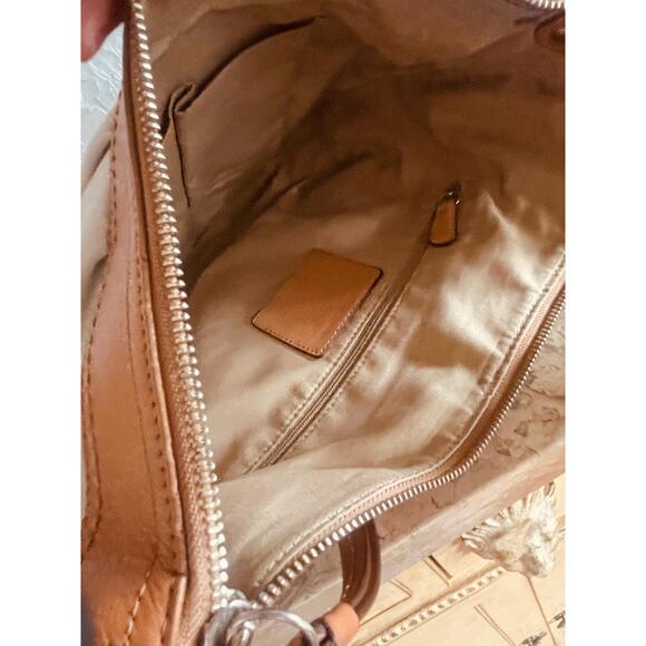 Coach Ergo Pleated hobo/soho white Leather Shoulder Bag F19730 - Picture 10 of 11